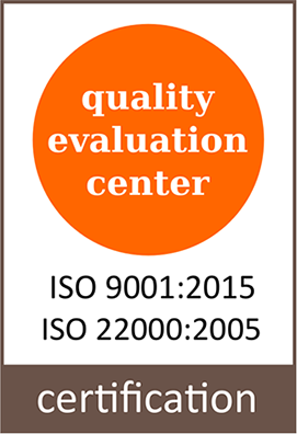 Certification iso 9001:2015, iso 22000:2015